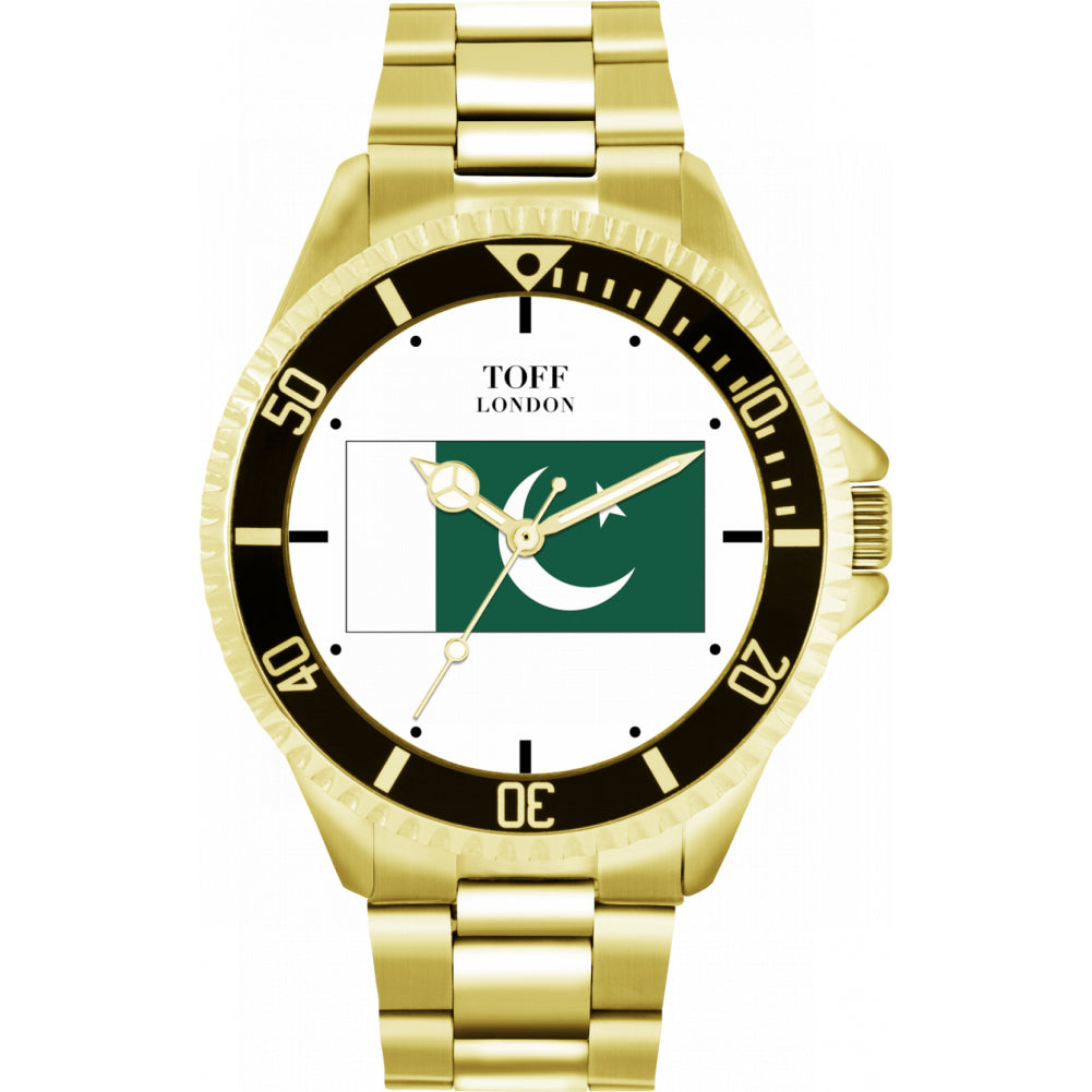 Mens Pakistan Flag Watch