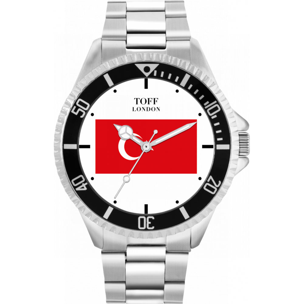Mens Turkey Flag Watch
