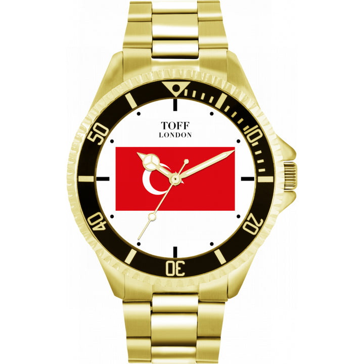 Mens Turkey Flag Watch