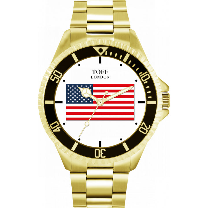 Mens USA Flag Watch