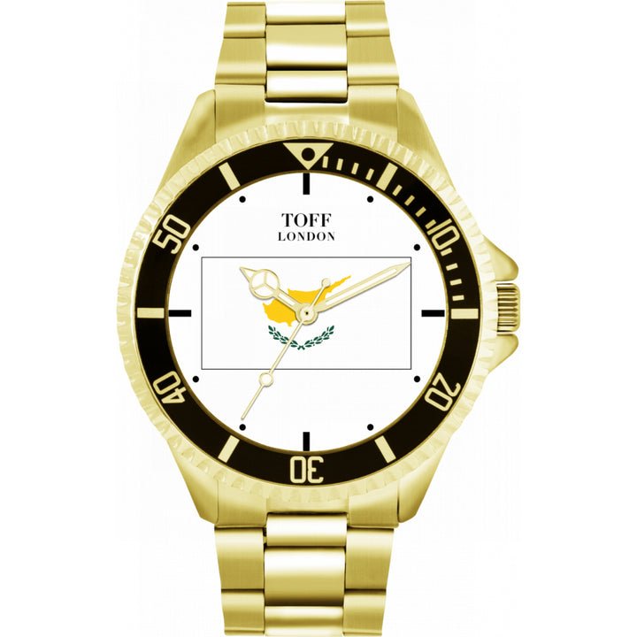 Mens Cyprus Flag Watch