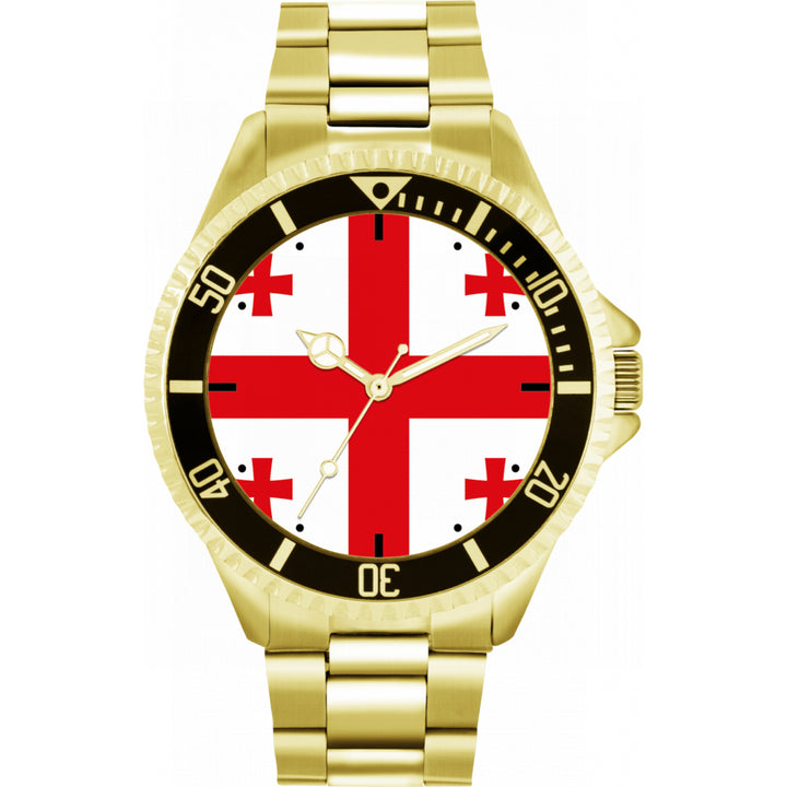 Mens Georgia Flag Watch