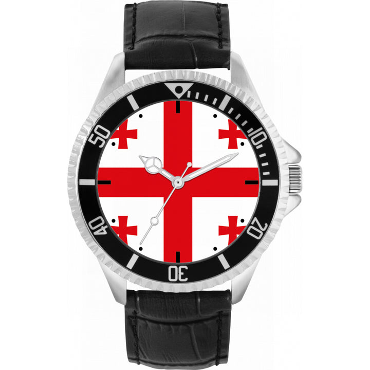 Mens Georgia Flag Watch