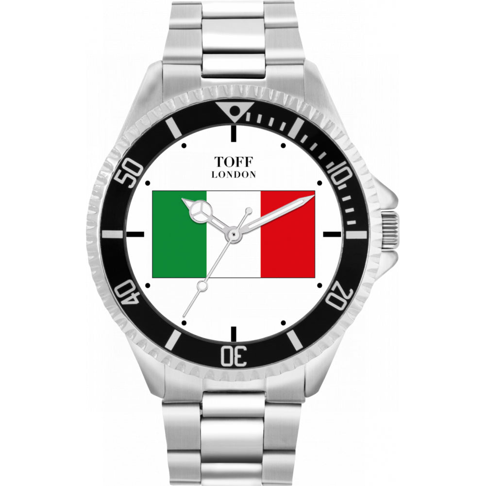 Mens Italy Flag Watch
