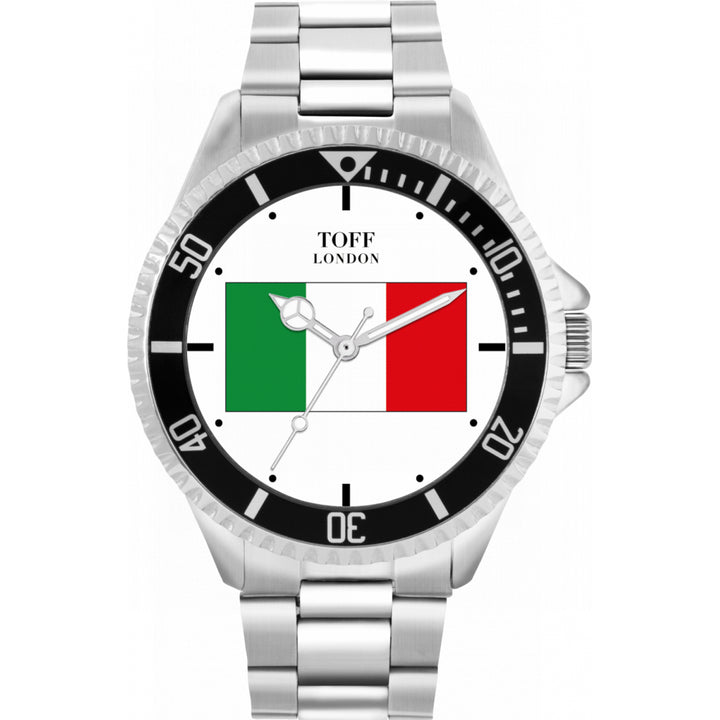 Mens Italy Flag Watch