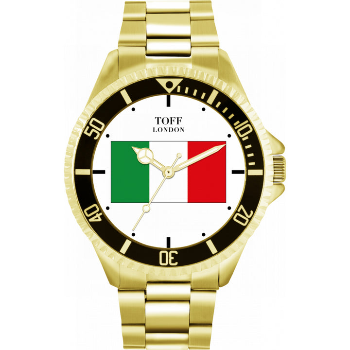 Mens Italy Flag Watch