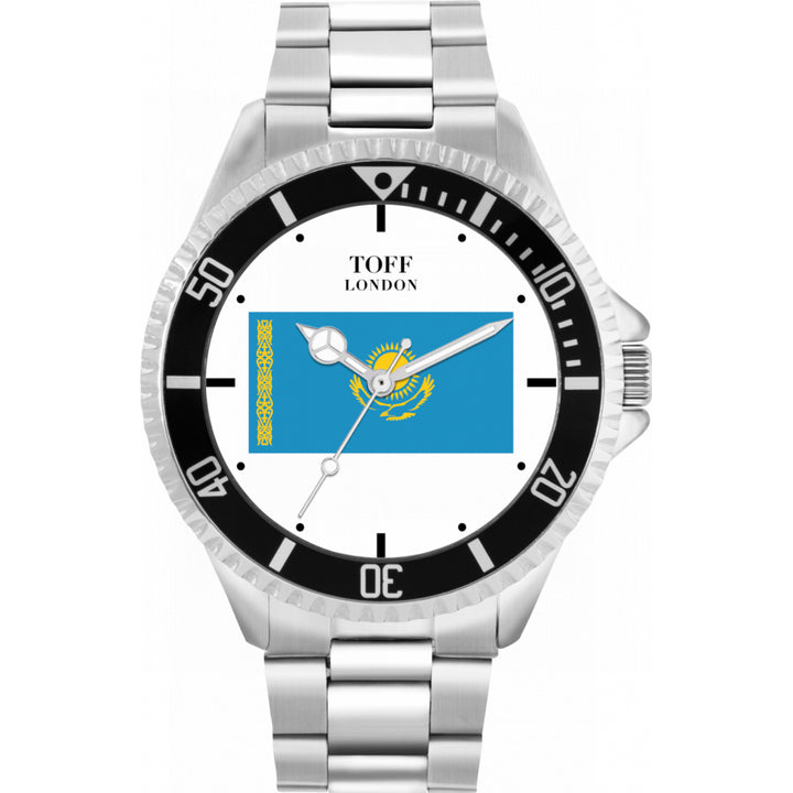 Mens Kazakhstan Flag Watch