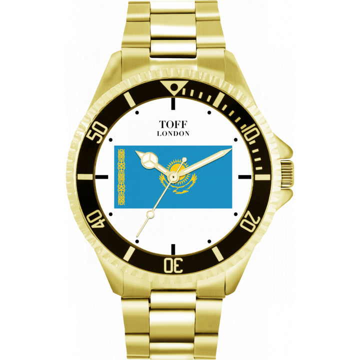 Mens Kazakhstan Flag Watch