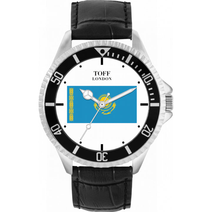 Mens Kazakhstan Flag Watch