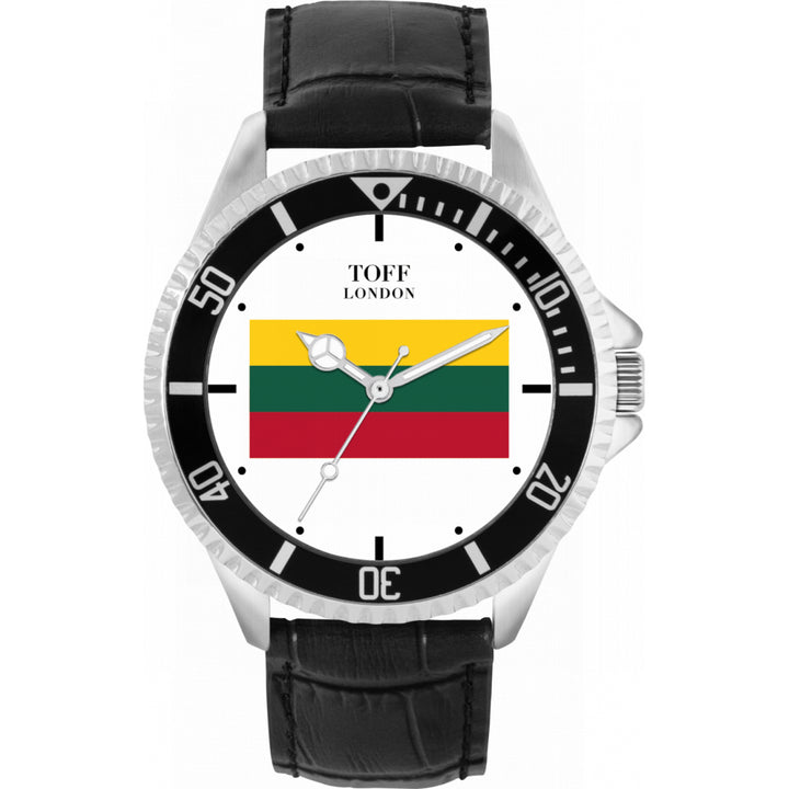 Mens Lithuania Flag Watch