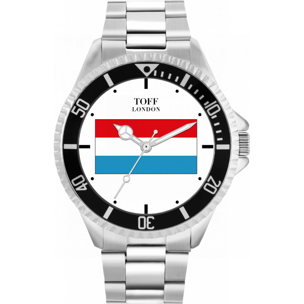 Mens Luxembourg Flag Watch