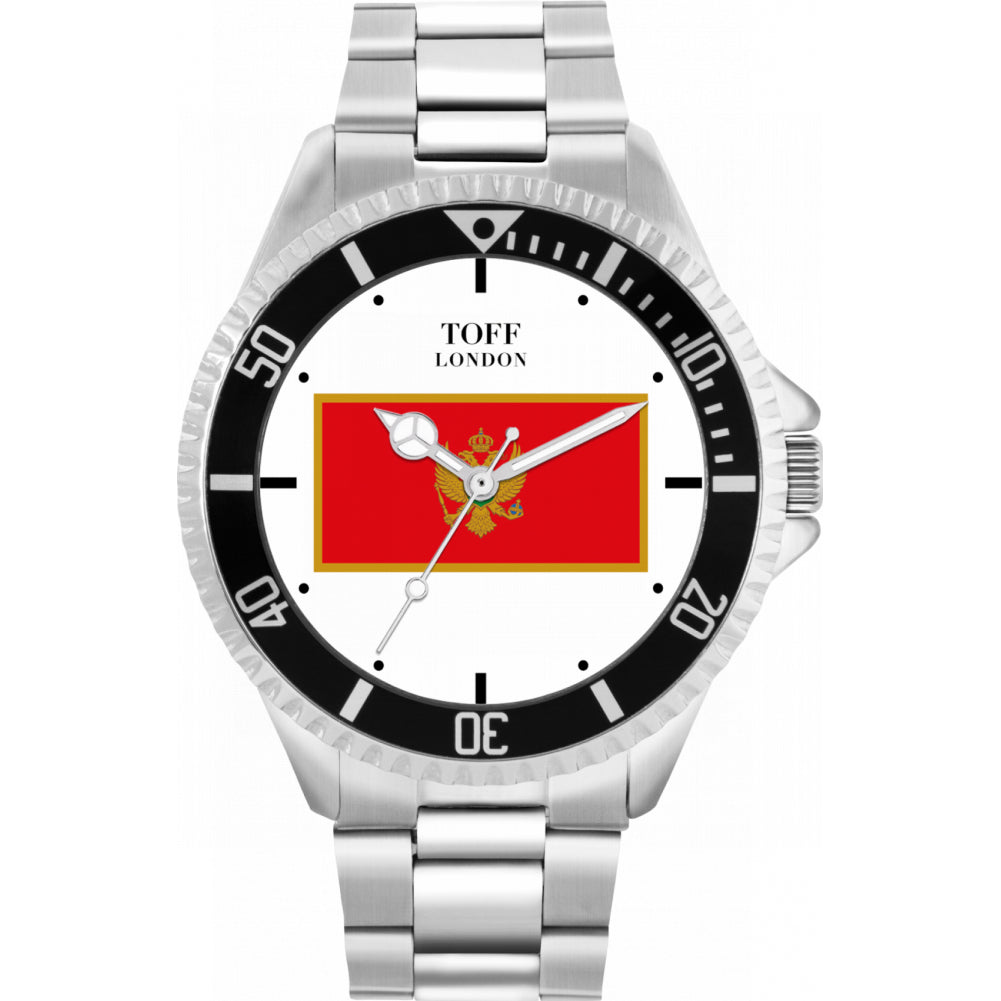 Mens Montenegro Flag Watch