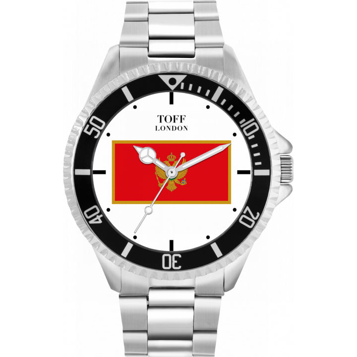 Mens Montenegro Flag Watch
