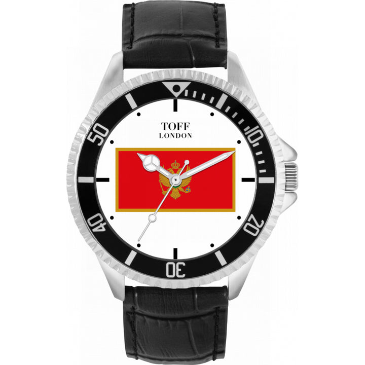 Mens Montenegro Flag Watch