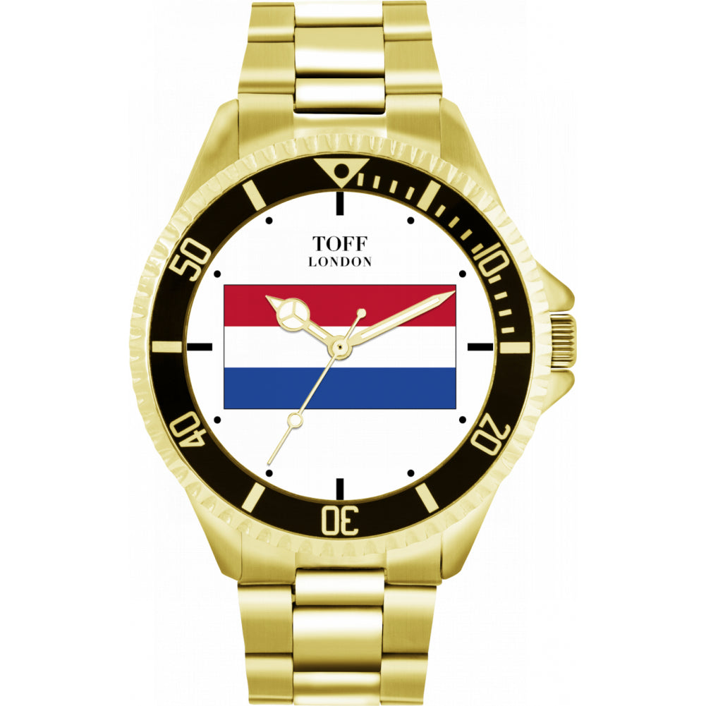 Mens Netherlands Flag Watch