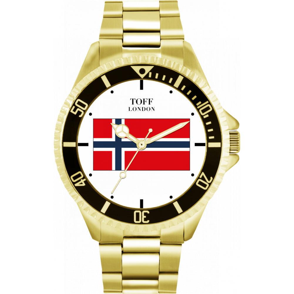 Mens Norway Flag Watch
