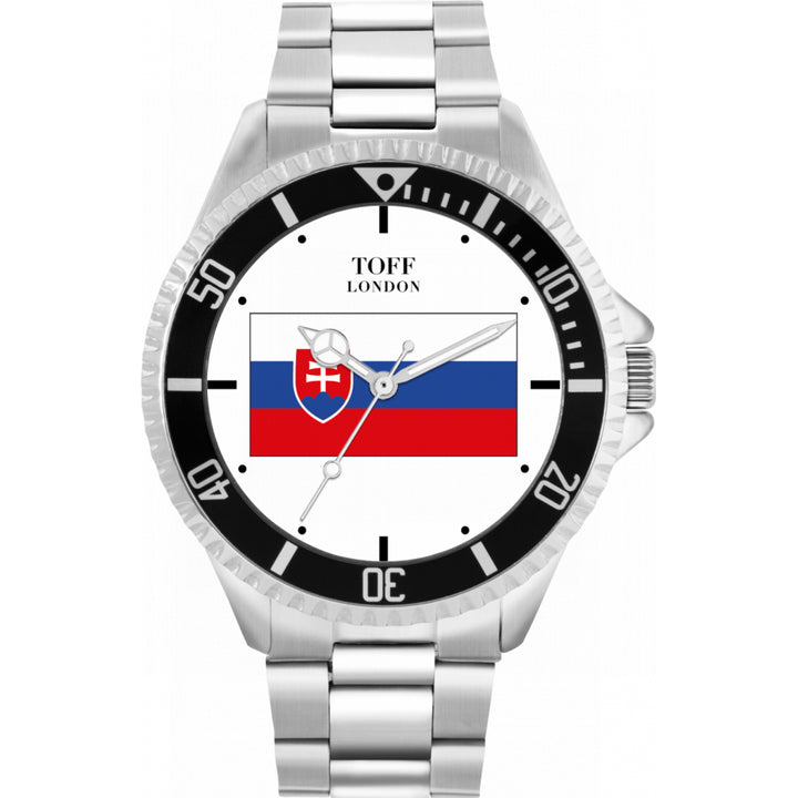 Mens Slovakia Flag Watch