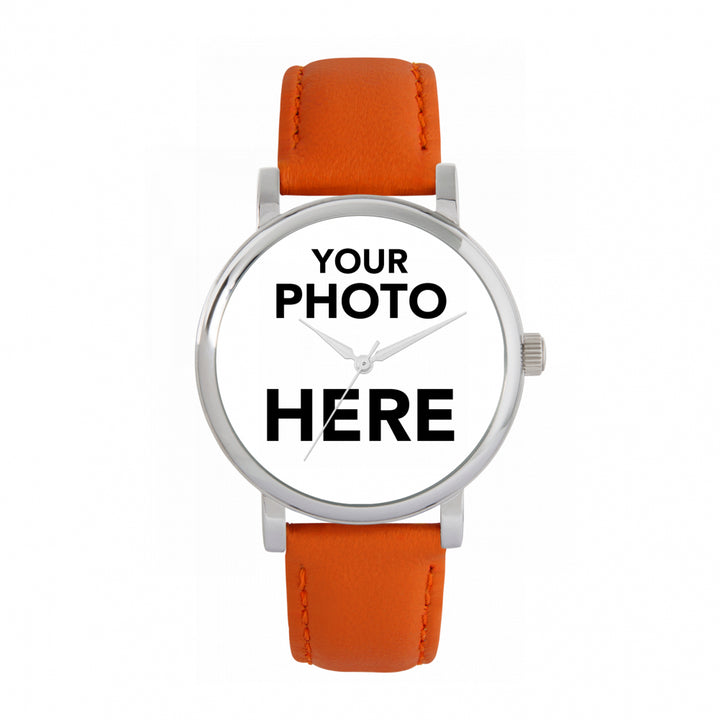 Ladies Personalised Photo Engraved Gift Watch