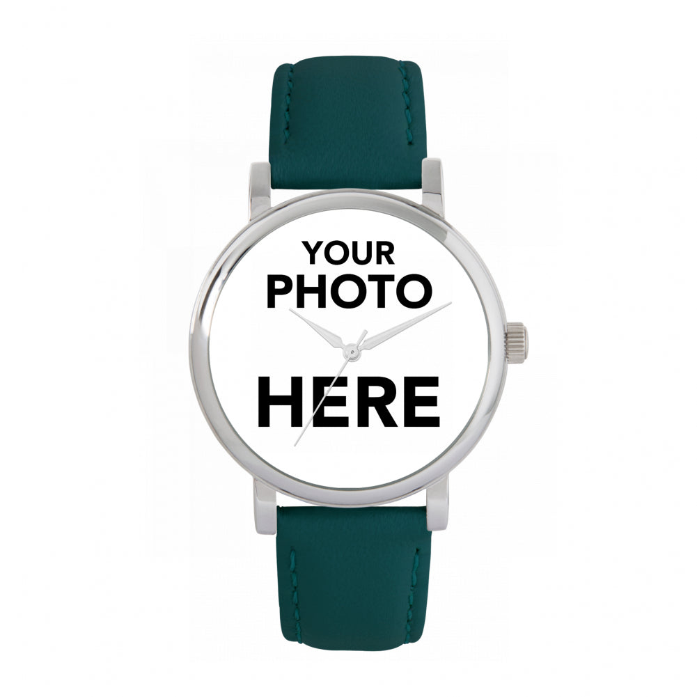 Ladies Personalised Photo Engraved Gift Watch