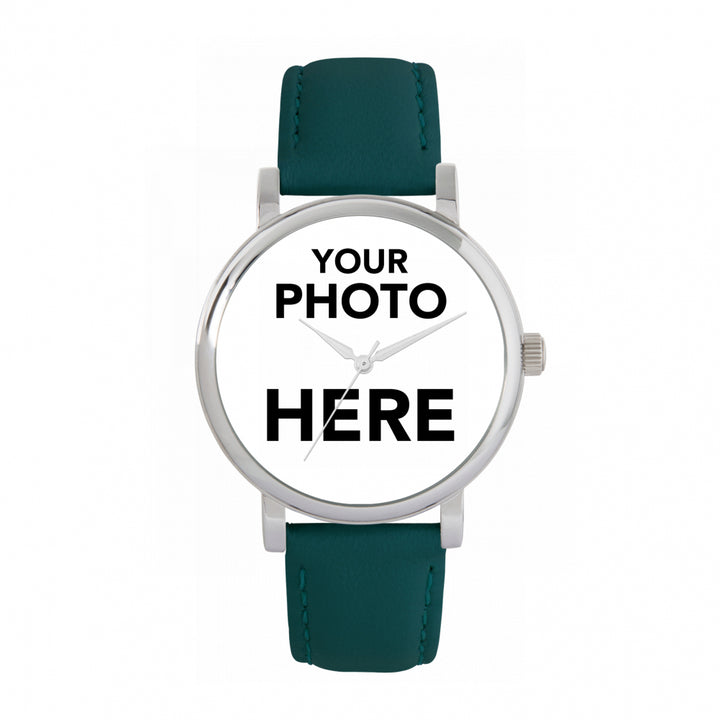 Ladies Personalised Photo Engraved Gift Watch