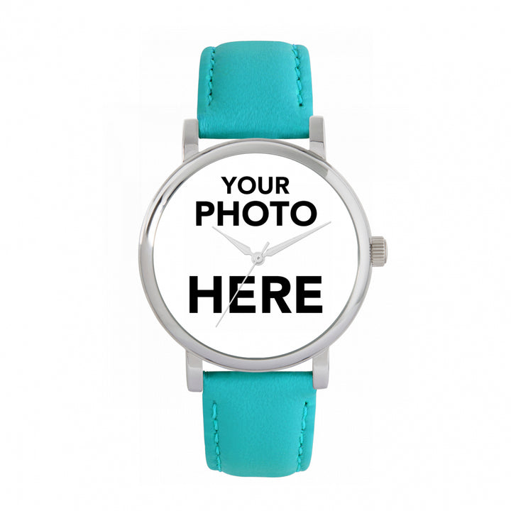 Ladies Personalised Photo Engraved Gift Watch