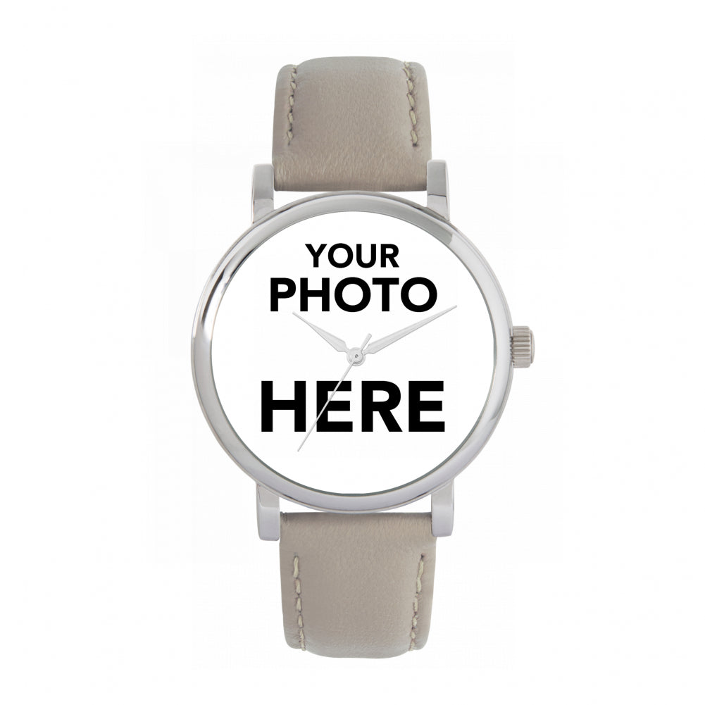 Ladies Personalised Photo Engraved Gift Watch