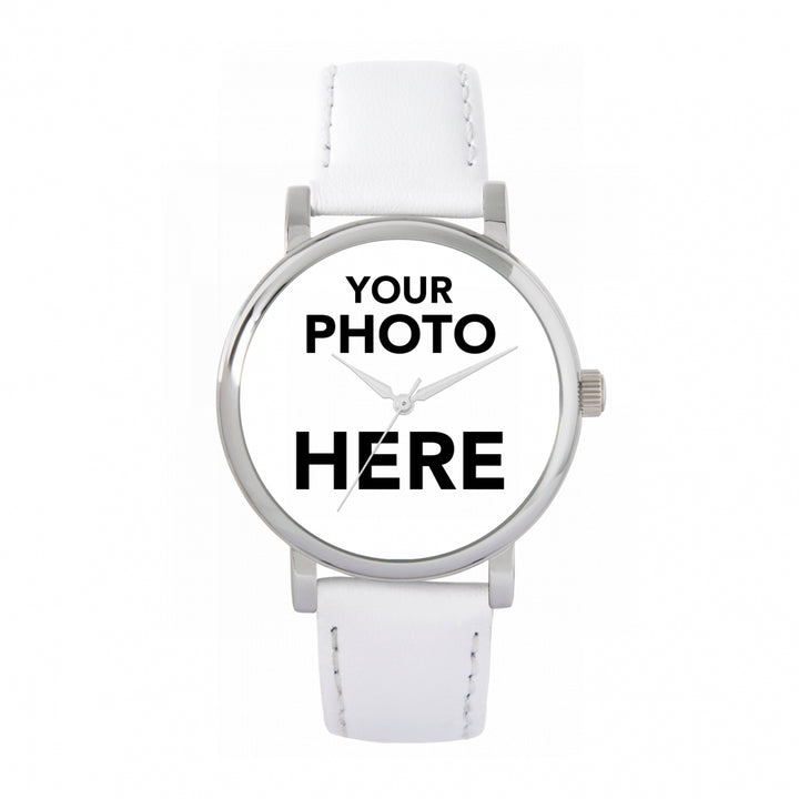 Ladies Personalised Photo Engraved Gift Watch