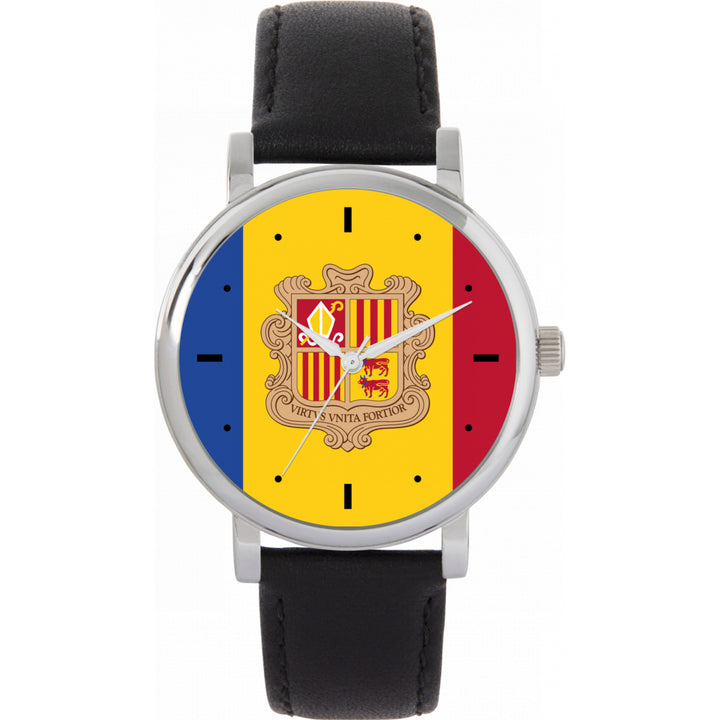 Ladies Andorra Flag Watch