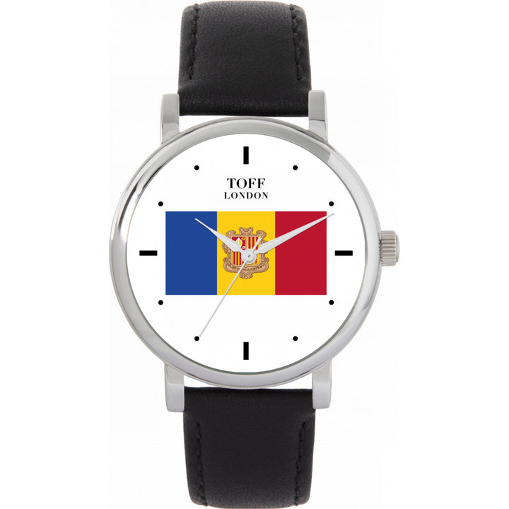 Ladies Andorra Flag Watch