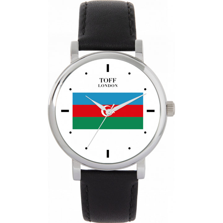 Ladies Azerbaijan Flag Watch