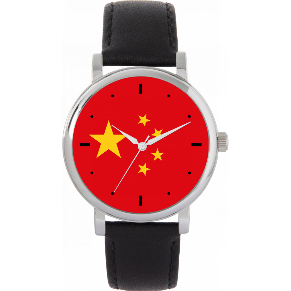 Ladies China Flag Watch