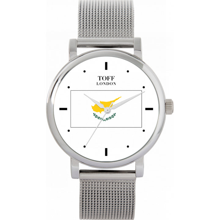 Ladies Cyprus Flag Watch