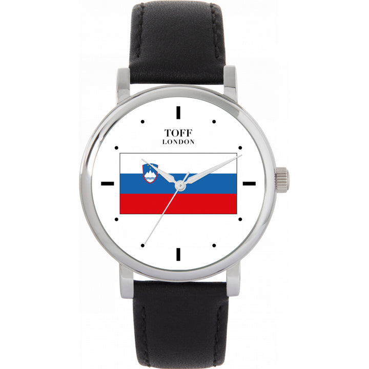 Ladies Slovenia Flag Watch