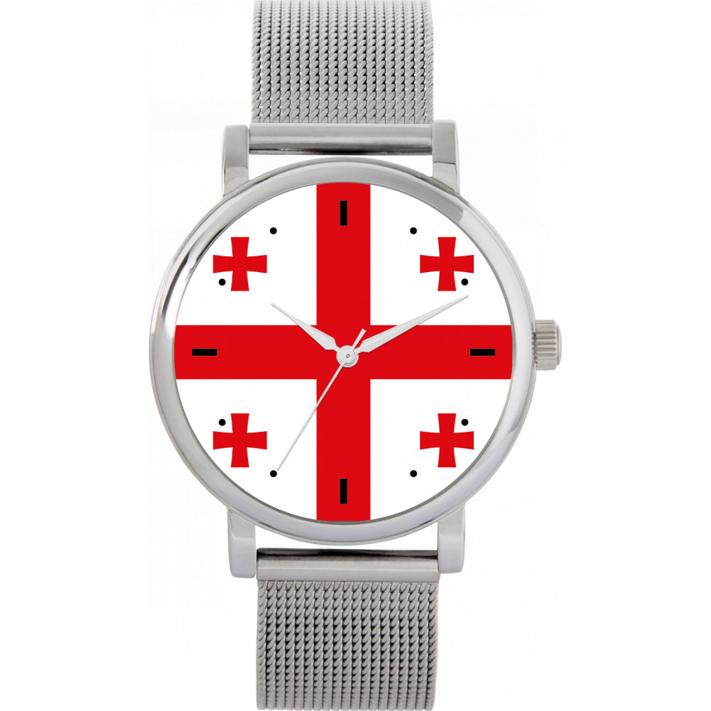 Ladies Georgia Flag Watch