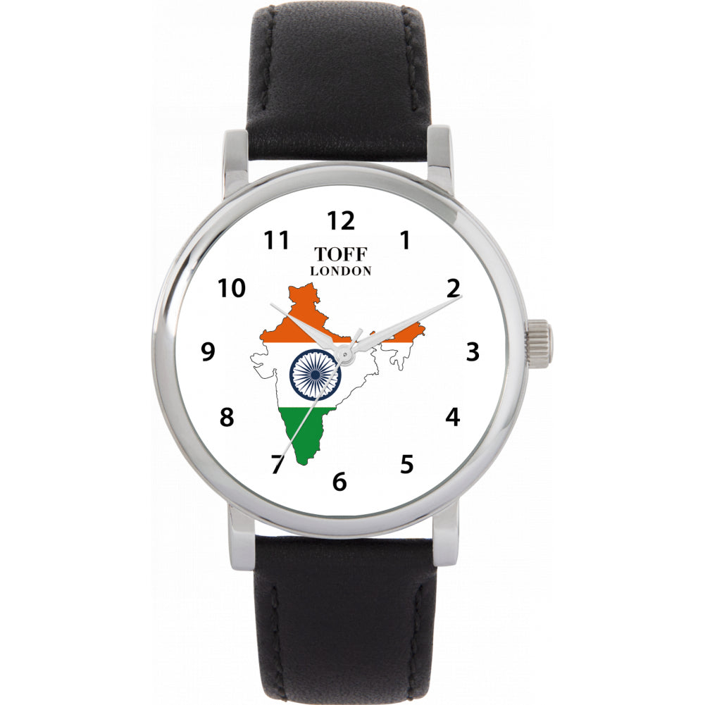 Ladies India Flag Watch