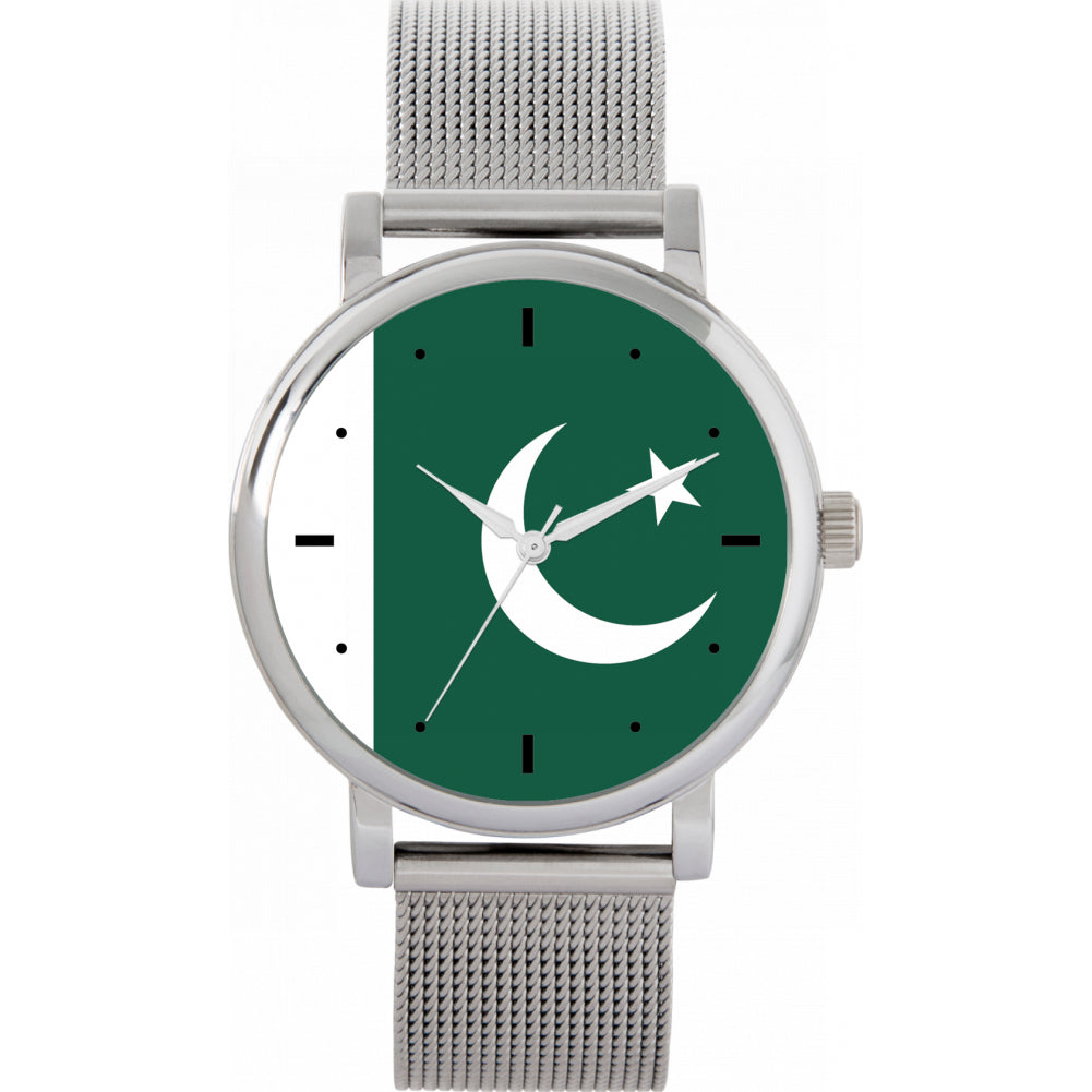 Ladies Pakistan Flag Watch