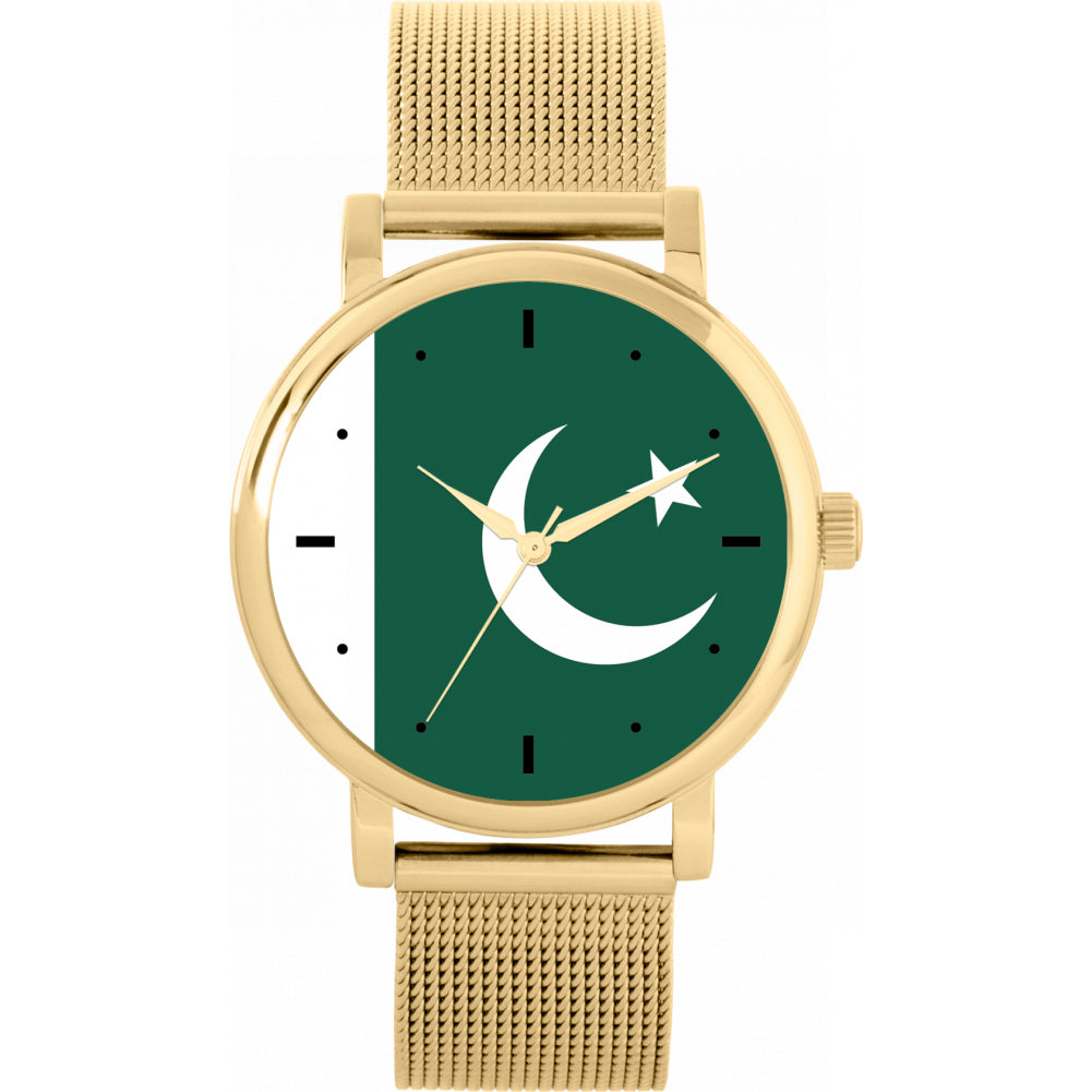 Ladies Pakistan Flag Watch