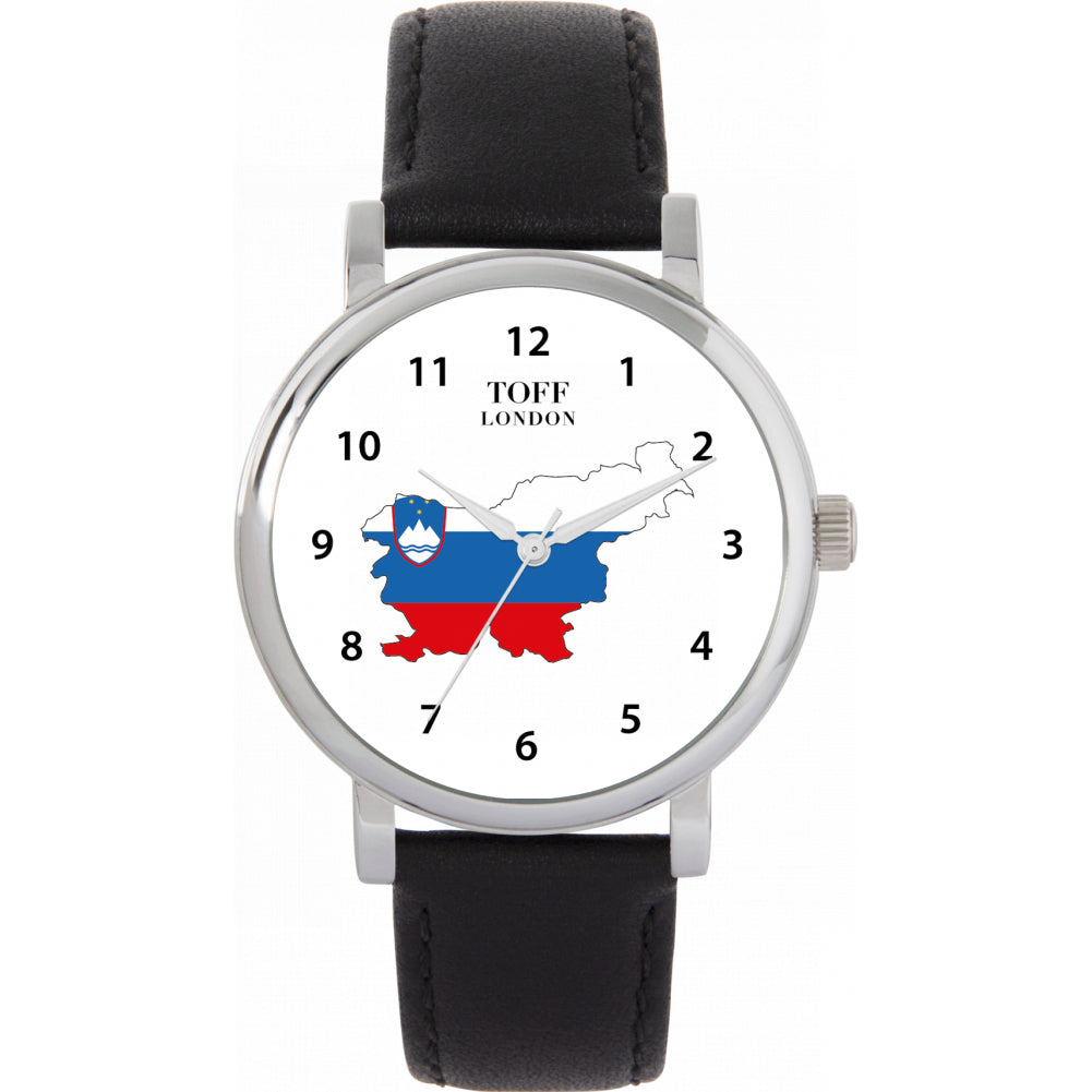 Ladies Slovenia Flag Watch
