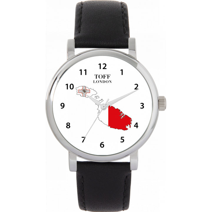 Ladies Malta Flag Watch
