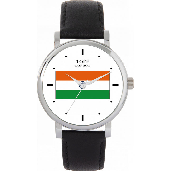 Ladies India Flag Watch