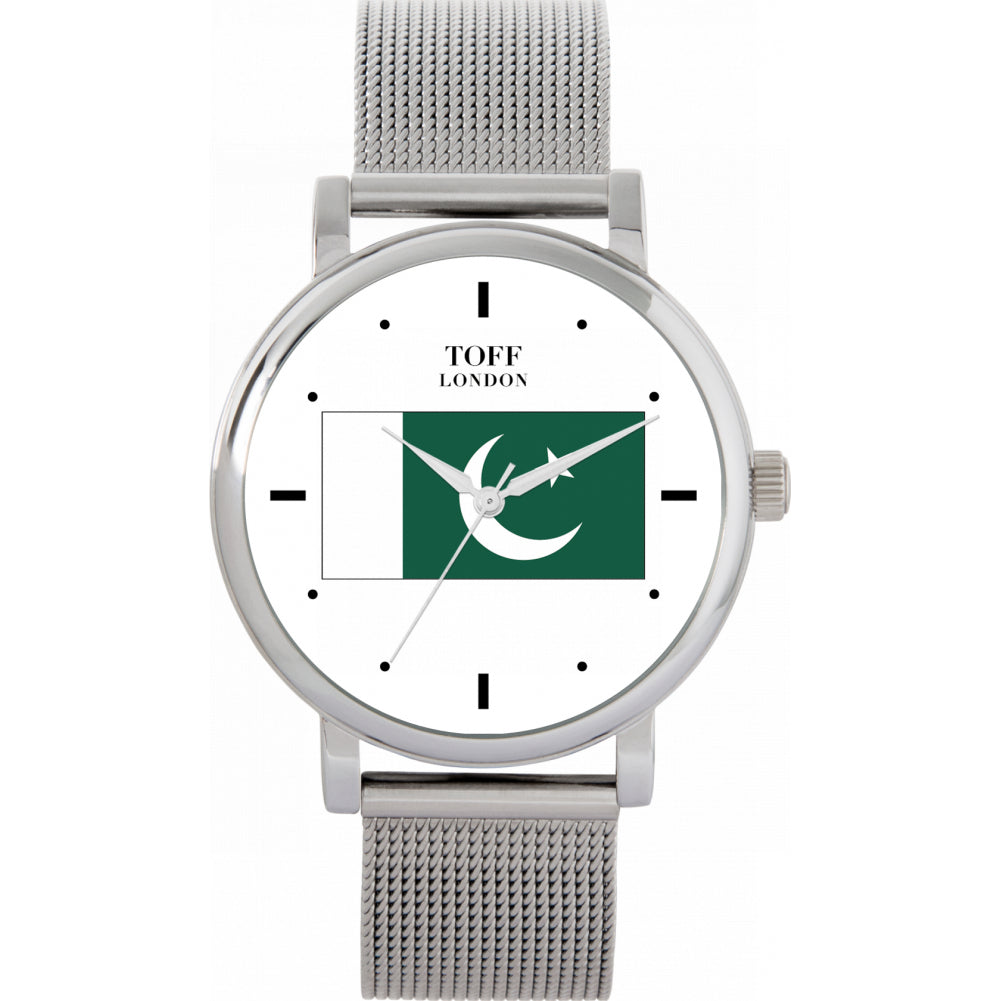 Ladies Pakistan Flag Watch