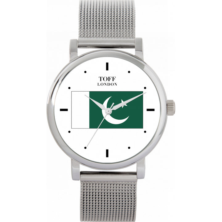 Ladies Pakistan Flag Watch