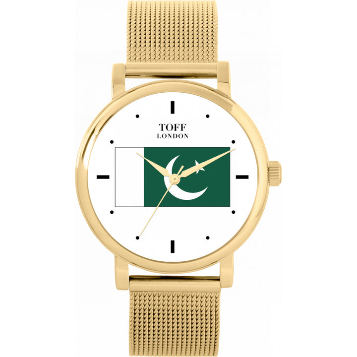 Ladies Pakistan Flag Watch