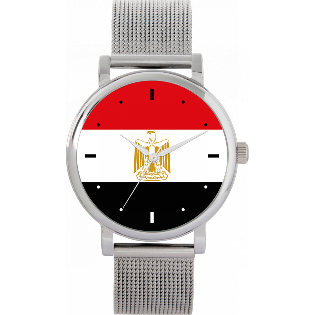 Ladies Egypt Flag Watch