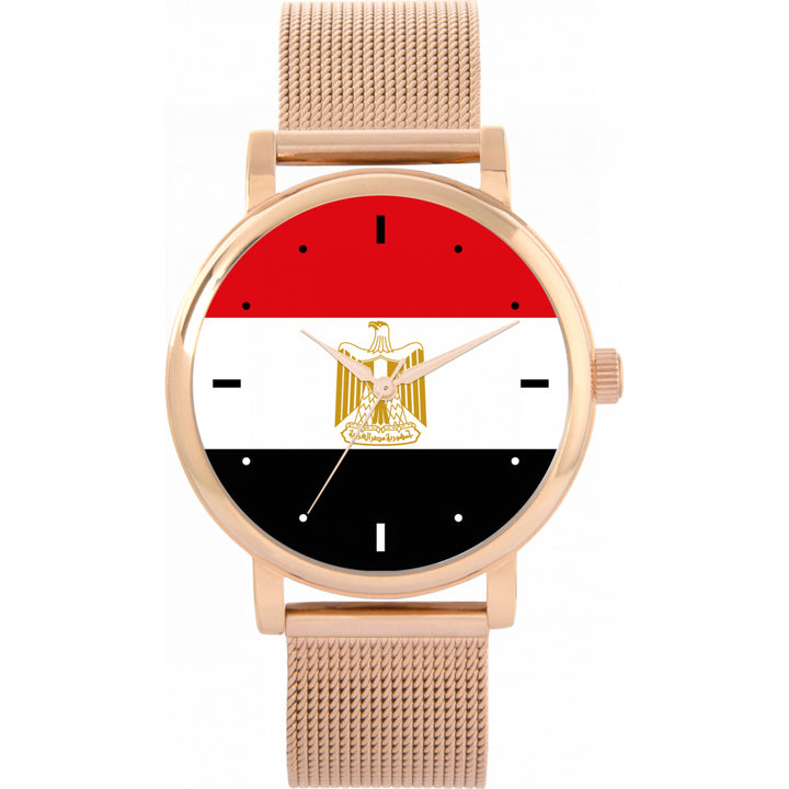 Ladies Egypt Flag Watch