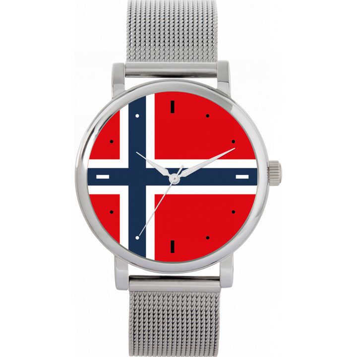 Ladies Norway Flag Watch