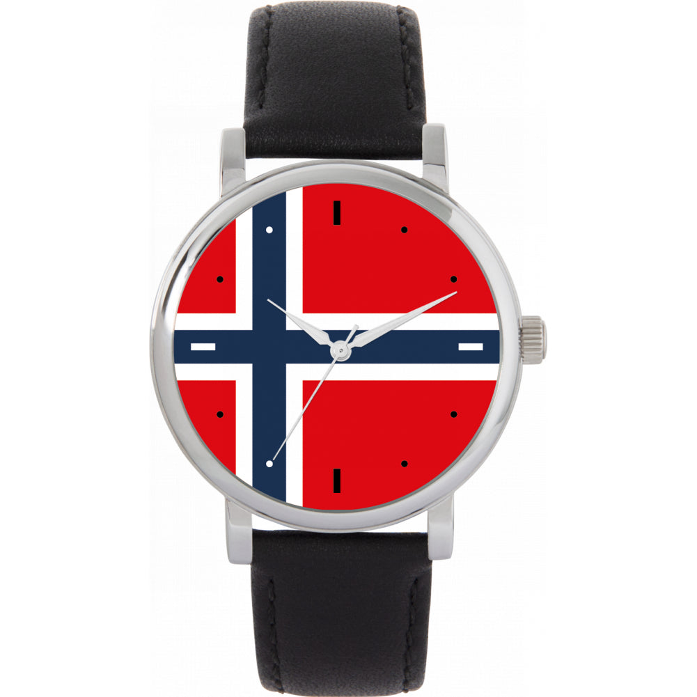 Ladies Norway Flag Watch