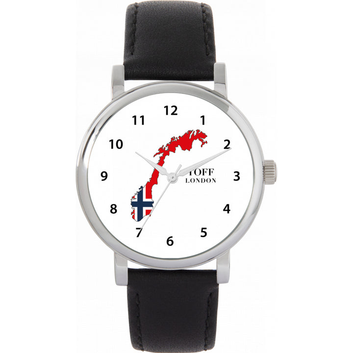 Ladies Norway Flag Watch