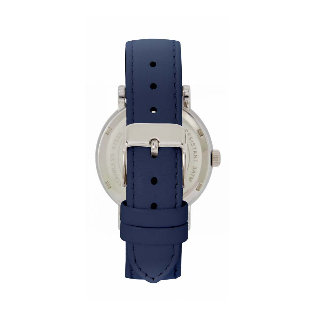 Ladies Black and White Cat Watch