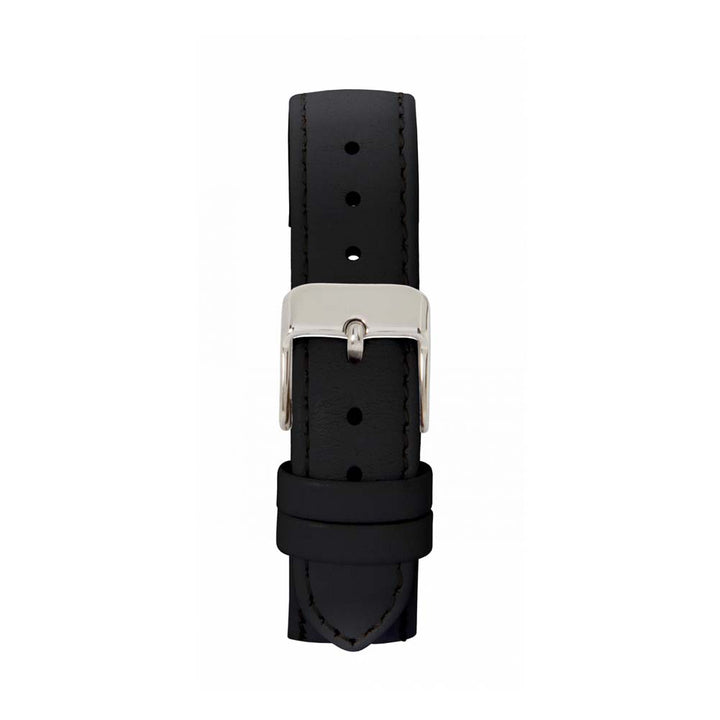 Leather Strap with Silver Buckle